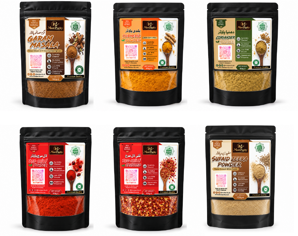 All Spices & Masalas | Meet Purity